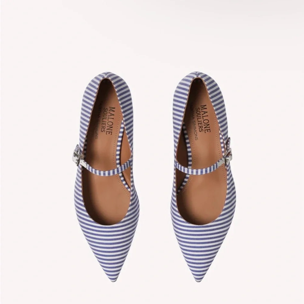 MALONE SOULIERS Kate Flat size 6.5